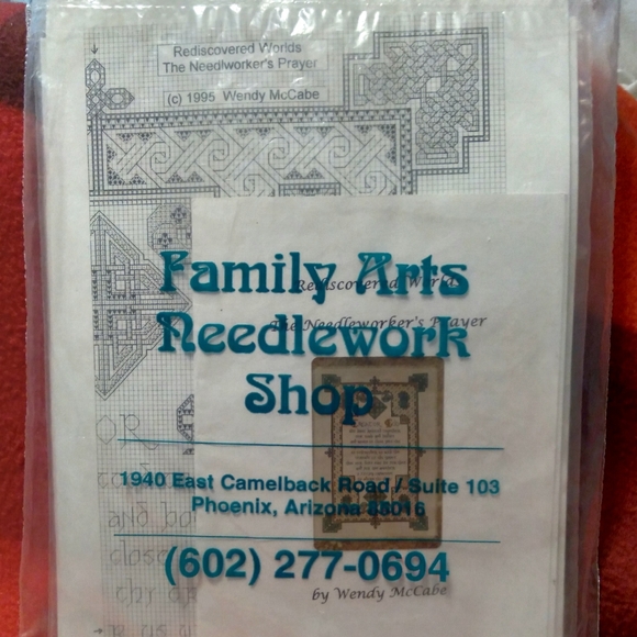 Other - Needleworker Project - The Needleworker's Prayer by Wendy McCabe